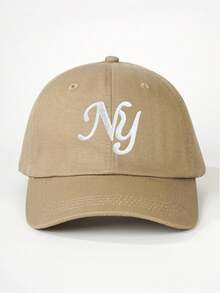 Mũ lưỡi trai thêu logo NY (3 chiếc/1 chiếc), mũ chống nắng ngoài trời có thể điều chỉnh cho bé trai và bé gái, thích hợp cho mùa xuân, mùa thu, du lịch, bãi biển, kỳ nghỉ. - mũ bóng chày - Xem 17