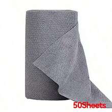 1/20/50Sheets Reusable Cleaning Wipe Household Kitchen Cloth Microfiber Towel Rolls Dish Rags Wash Paper Towel Replacement Microfiber Cleaning Cloth Roll - Multicolor - View 12