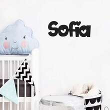 1pc Customized Wooden Name Plate, 30cm, Personalized Room Decor, Wooden Material, Horizontal, No Feather, Customized Design, Indoor/Outdoor/Garden/Yard/Company Party Waterproof Wooden Name Sign, Wedding Gift, Bridal Shower, Party Decoration, Traditional Style, Wall Mounted - Multicolor - View 51