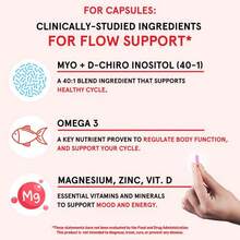 Women's Inositol Multivitamin Complex | Myo-Inositol, D-Chiro Inositol 40:1 Ratio With Omega-3, Vitamin D, Zinc & Magnesium Glycinate | Daily Wellness Supplement - 1 chai - Xem 2