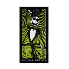 PROVIDENCIA Disney Premium Bath Towel Jack Stranger - Black - View 1