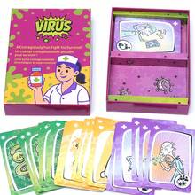 病毒！一场充满感染力又趣味十足的生存之战——一款幽默的医院主题卡牌游戏，适合 4 名玩家，节奏明快，娱乐性强，是与朋友和家人共度游戏之夜的完美选择，易于上手，是团体聚会和社交活动的理想之选，一款有趣的医疗卡牌游戏。 - 彩色 - 查看 6
