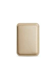 Leather Wallet Card Holder PU Apple Magsafe Leather Magnetic Card Slot PU Leather Back Sticker Suitable For Public Transportation Card Spring Gift - Multicolor - View 15