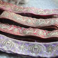 100厘米 2026新款 传统图案手工刺绣，牡丹蝴蝶元素，精致刺绣，装饰品，特色礼品，传统工艺品，精美刺绣，装饰品，特色文化礼品 - 多色 - 查看 3