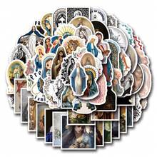 62张圣母玛利亚贴纸，美观实用，可用于剪贴簿、日记本、笔记本电脑、保险杠、滑板、水瓶、电脑、手机、贺卡、相册、家具等装饰。 - 隨機風格 - 查看 2