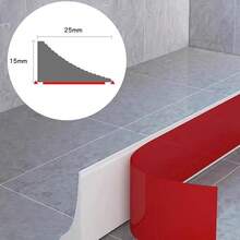 1pc Silicone Self-Adhesive Kitchen Sink Edge Water Stopper, 1m Bathroom Vanity Countertop Water Barrier, Home Use Self-Adhesive Water Stopper - Multicolor - View 5