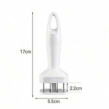 Ablandador de carne de acero inoxidable, herramienta de ablandamiento rápido para parrilla al aire libre - Ablandador de carne de acero inoxidable - Ver 12