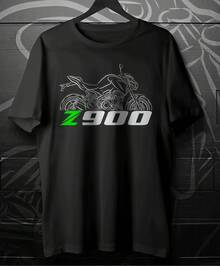 Camiseta casual para hombres 2025 con gráfico de motocicleta Davidsons, manga corta de 100% algodón, tallas S-3XL, camiseta fresca - Negro - Ver 8