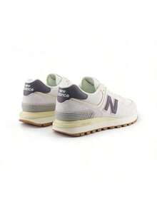 New Balance 574LG 系列复古跑鞋，休闲运动鞋，男女通用，2026 年夏季款 - 淺灰色 - 查看 6