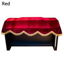 88键钢琴键盘保护套，可伸缩防尘折叠防水，带抽绳锁扣 - 彩色 - 查看 13