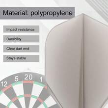 Bộ 3 chiếc đuôi và thân phi tiêu tích hợp, thân và đuôi phi tiêu bằng nhựa chuyên nghiệp chống rơi, phụ kiện phi tiêu. - Nhiều màu - Xem 7