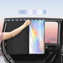 5pcs/4pcs/2pcs Car Sun Shades, Block UV Rays, Keep Car Interior Cool, Provide Privacy - Two Rear Window Sunshades Per Pack - View 4