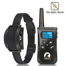 PaiPaitek No Shock Dog Training Collar With Remote, Lightest Vibration Collar For Small Dogs 5-15lbs & Medium Large Dogs, Rechargeable, Waterproof, 1600ft Range, No Prongs - Multicolor - View 2