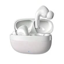 Auriculares inalámbricos verdaderos - Compatibles con dispositivos Apple y Android, micrófono incorporado, resistentes al sudor, hasta 24 horas de tiempo de reproducción - Blanco - Ver 1