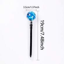 Magnetic Levitating Ballpoint Pen, Amazing Appearance, Fun Design, 360° Magnetic Rotation, Comfortable Writing, Creative Stationery - Pink Planet - View 4