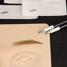 20/50 st R3/R5 permanenta makeup-nålar för ögonbrynstatuering, lämpliga för manuell ögonbrynspenna - Visa 6