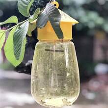 Reusable Fruit Fly Trap, Plastic, , No Electricity Needed, For Kitchen & Orchard Pest Control, Industrial & Scientific Agricultural Irrigation Equipment, No Battery Included - A - View 5