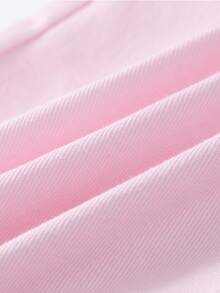 Annil [Sweet And Cool A-Line Skirt Pants]Girls' Summer Style Pure Cotton Skin-Friendly Height-Enhancing Girl's School Style Versatile Sweet Short Skirt - Energetic Powder - View 3