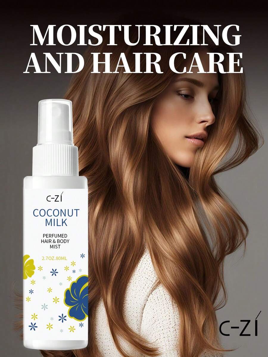 C-ZI椰奶护发喷雾，丰盈滋养，香味持久，80毫升/2.7盎司 - 80毫升 - 查看 1