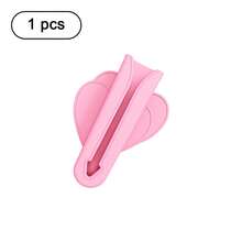 Slouchy Heart-Shaped Silicone Lipstick Holder, Lip Balm Clip, Phone/Tablet Stand - Multicolor - View 10