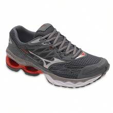 Wave Creation Men's Athletic Shoes With Springs For Gym Use - 紅石墨 - 查看 3