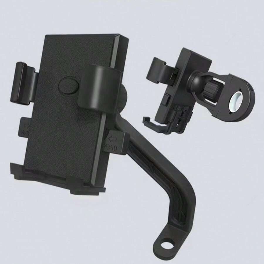 Electric Bike/Motorcycle/Bicycle Shock-Proof Phone Holder, Delivery Rider Navigation Mount - Multicolor - View 1