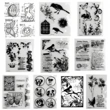 Easter Blueprint Spring Sprung Rabbit Clear Stamp Tattered Sparrow Rubber Stamps Transparent Stamps For DIY Scrapbooking Photo Album Card Gifts - Clear Stamps - View 8