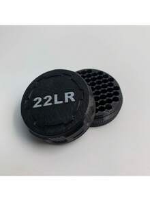 1pc Mini Storage Box (Suitable For .22LR Caliber ) - Compact Durable Ammo Box With Screw Cap, Pocket-Sized - Multicolor - View 9
