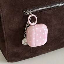 Pink Purple Polka Dot + Hoop Pro 3/Pro 2/4/3/2 Case, Fashionable Women Earphone Case, Minimalist Case - Multicolor - View 8