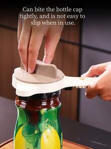 可调节开瓶器，适用于2.5-10厘米的瓶/罐开口，多功能开瓶器/开罐器，家用旋盖开启器，罐头开瓶器 - 查看 6