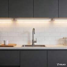 感应式衣柜灯，护眼设计，可充电LED无线衣柜灯，电池供电橱柜灯 - 彩色 - 查看 10