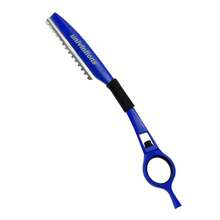 univinlions 7 Inch 1pc Swivel Trimming Razor Safety Razor Straight Razor Hair Salon Barber Razor Swivel Hair Cutting Scissors Hairdressing Scissors Trimming Scissors - Multicolor - View 22