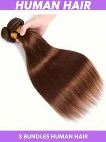 10A Brazilian Straight Human Hair Bundles 22 22 22 Inch 3 Bundles Straight Brazilian Virgin Hair Wefts - Silky Straight Remy Extensions For Women High-Quality Weavings - 3 Pieces Set Brazilian Human Hair Weave, Natural & Durable, Natural Black#1B #2 #4 - Multicolor - View 31