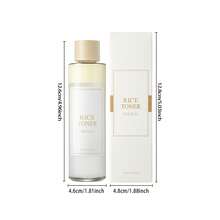 EELHOE Rice Toner Facial Skincare Moisturizing Smoothing Radiant Brightening Shrink Pores Refine Skin Texture Oil Control Sensitive Skin Care Toner - Rice - View 9