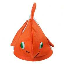 1 chiếc mũ cá hề 3D ngộ nghĩnh, mũ đội đầu độc đáo, mũ đội đầu unisex, phụ kiện tiệc cá hề, thích hợp cho Giáng sinh, Halloween, sinh nhật, tiệc theo chủ đề, quà tặng ngày lễ, trang phục dự tiệc. - Mũ cá hề - Xem 4