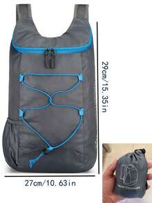 新款可折叠徒步背包、防水自行车背包、大容量骑行背包、轻便旅行背包 - 彩色 - 查看 6