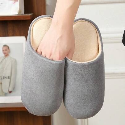 半双装纯色复古布艺不对称家居拖鞋，适合室内、孕妇、办公室、居家、健身房、户外等各种场合，四季皆宜，春夏秋冬皆可穿着。