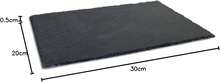 STARLEY - Set 2 Tablas de Pizarra Premium – Platos de Piedra Negra para Aperitivos, Sushi y Tapas, Estilo Moderno, Resistentes, Disponibles en Varias Medidas, Ideales para Fiestas y Eventos - Negro - Ver 5