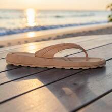 Women's Orthopedic Flip-Flops, Caramel Color, Anatomical, Non-Slip, Comfortable - Fusión de caramelo - Ver 5