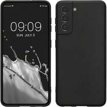 Case Compatible With Samsung Galaxy S21 - With Raised Edges - Suitable For Wireless Charging - Matte Black, 43341393 - Royal Blue - View 1