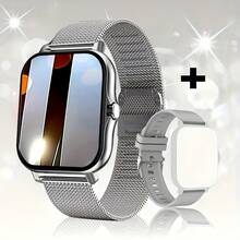 Smart Watch, Call Reminder And Rejection, Multi-Sports Mode, Message Reminder View, Multiple Application Notifications, 1.52-Inch Full Touch HD Screen, Custom Dial Wallpaper, With Weather Forecast, Remote Control Photography Function, Unisex, Suitable For Android/IOS Phones - View 13