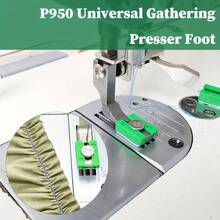 P950 Industrial Sewing Machine Adjustable Ruffler Foot - Compatible With Lockstitch And Ruffling, For Precision Sewing, Structure, Gift For Handicraft Enthusiasts - A - View 2