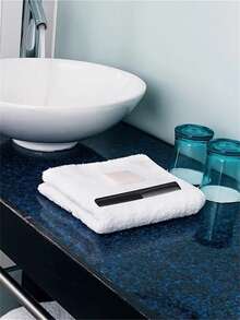 2pcs Black Plastic Dual-Sided Compact Fine-Tooth Straightening Hair Brush For Daily Use - Multicolor - View 7