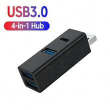 4-In-1 Central Charging Station, Great Gift For Friends And Family - Black - View 2