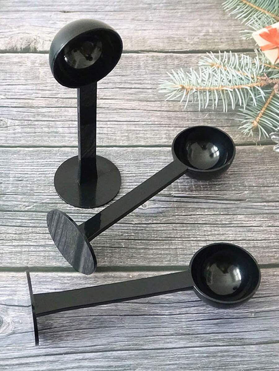 1pc Plastic Coffee Measuring Scoop & Tamper 2-In-1 Coffee Bean Spoon - View 1