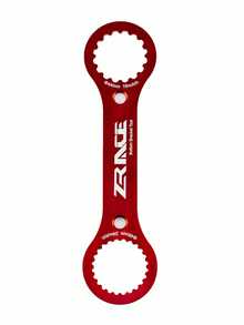 ZRACE 4-In-1 Bottom Bracket Wrench Tool, Suitable For SR DUB, SH BSA / FC-25 / FC-24, CNC AL7075 DUB-BSA - Red - View 3