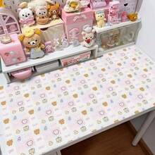 1pc 2D Flat Cute Rilakkumas Bear  Mouse Pad Non-Slip Large Small Home Office Mat - T285 - View 4