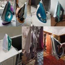 1个PVC通用熨烫垫，PTFE防烫熨烫鞋套，衣物保护熨衣机底座套，包含家用蒸汽熨斗配件套装 - A - 查看 5