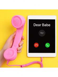 全新即插即用复古手机麦克风，无需适配器即可直接连接。符合人体工程学设计，多种亮丽色彩可选，更显时尚。 - 查看 3