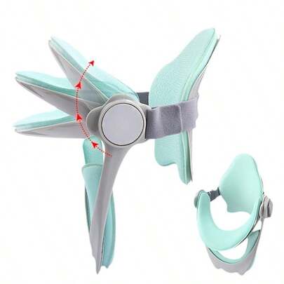 1pc Adjustable Neck Support Collar, Adult Neck Brace For Low Head, Home & Office Neck Traction Device, Comfortable & Breathable To Relieve Fatigue, Suitable For Daily Office, Home Rest, Anti-Low Head, Long-Distance Driving, Neck Discomfort Relief